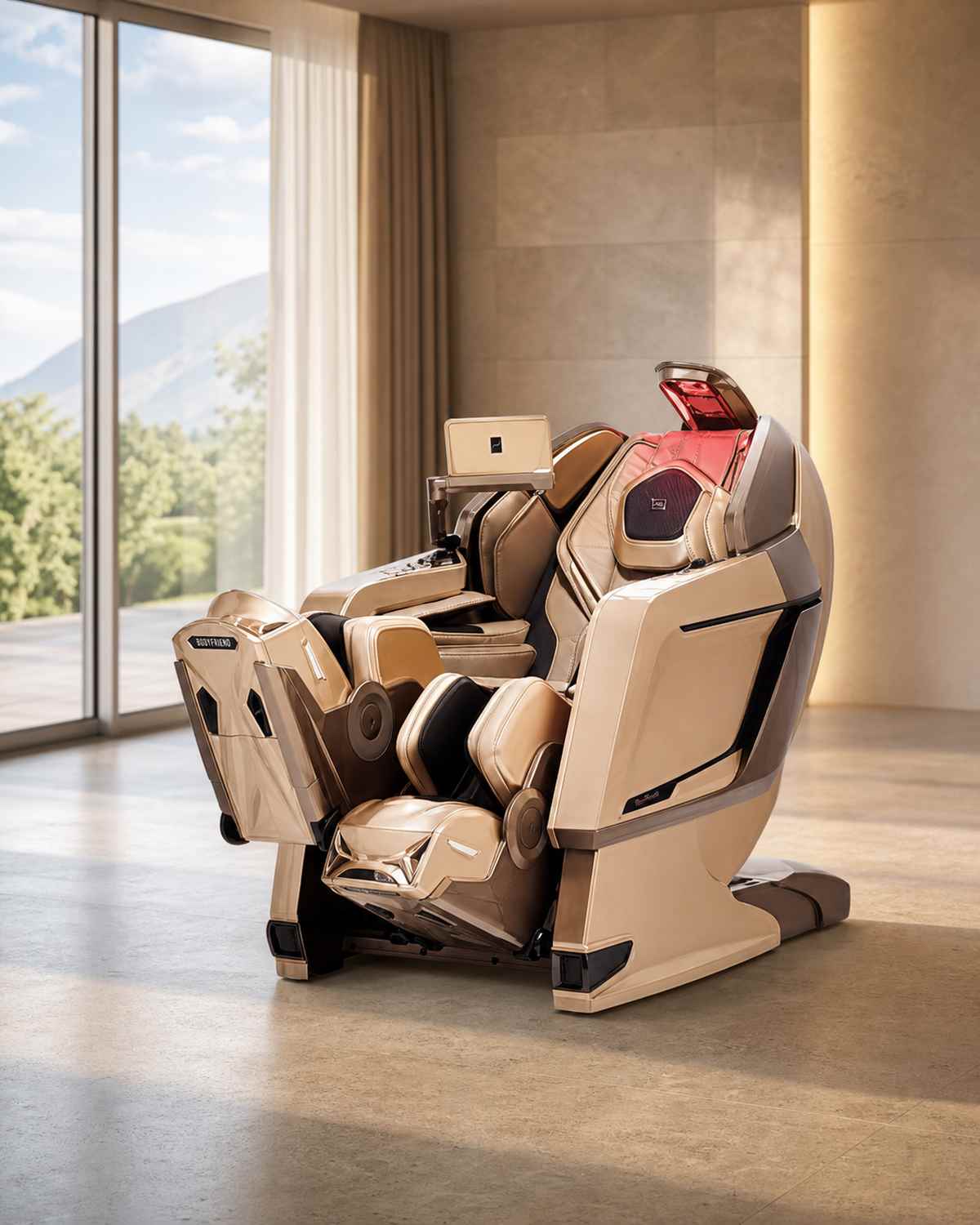 fauteuil massant bodyfriend quantum zéro gravité