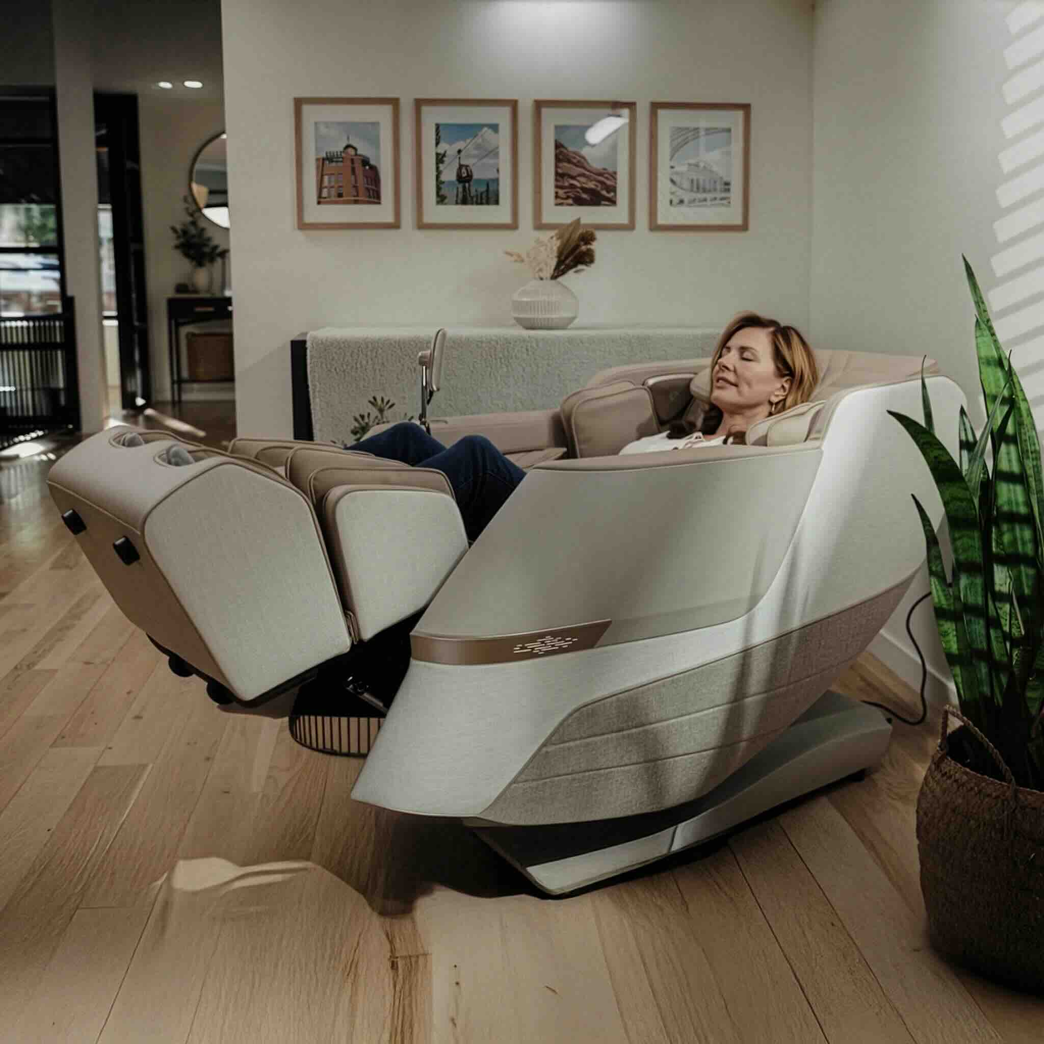 fauteuil massant positive posture dualtech zéro g